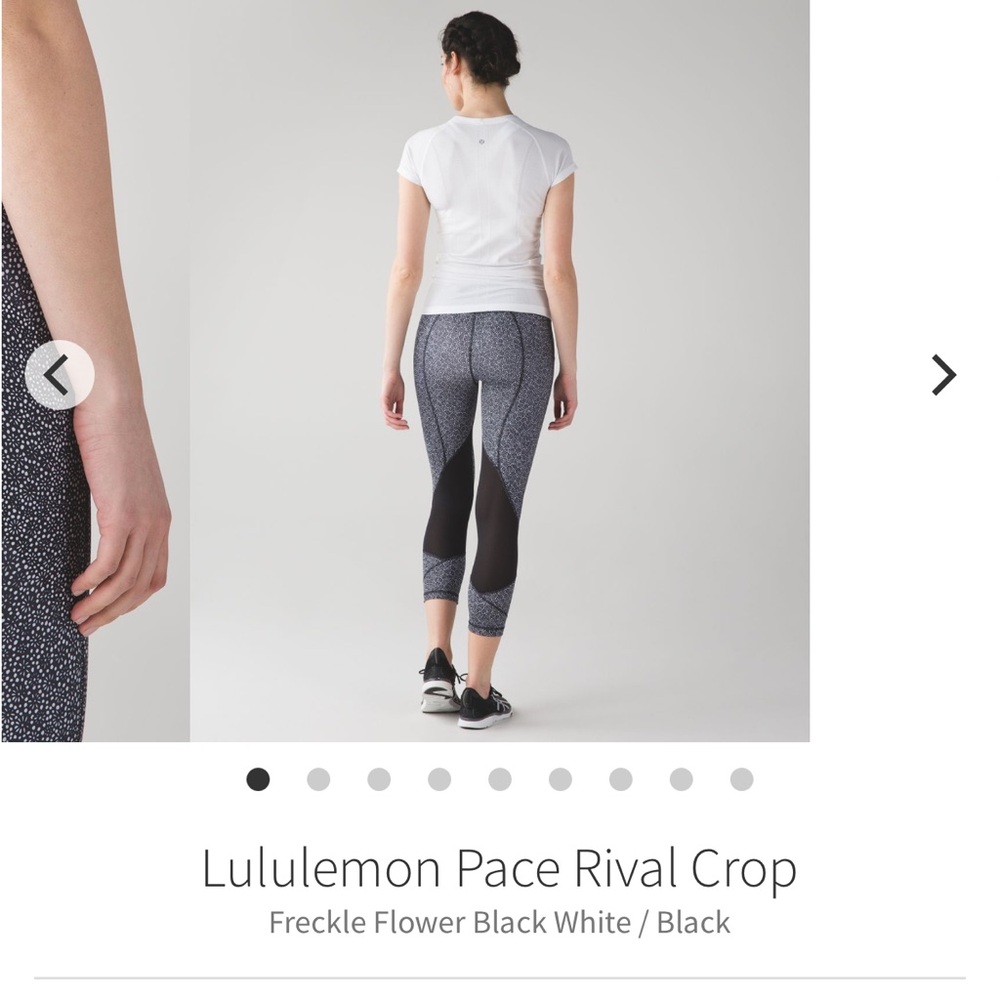 Lululemon Pace Rival Crop